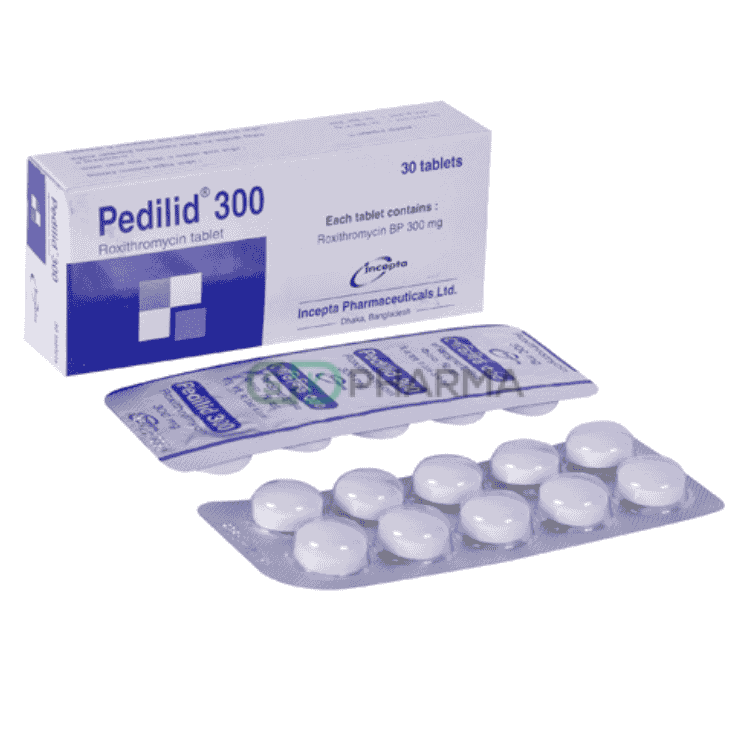 Pedilid Tablet 300 mg (Roxithromycin)