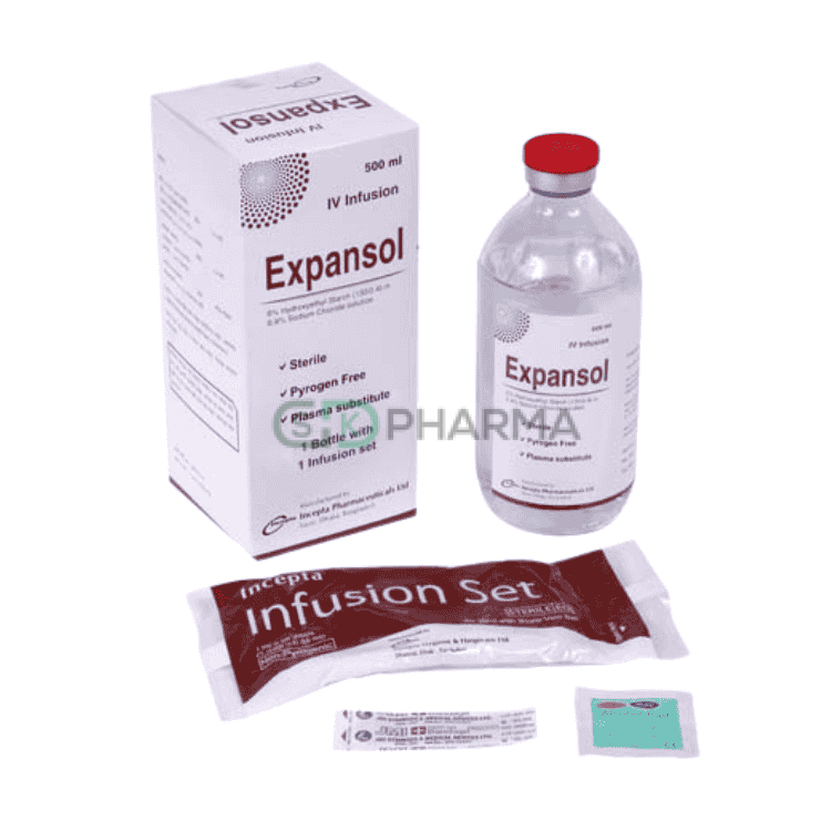 Expansol Injection 6%+0.9% (Hydroxyethyl Starch + Sodium Chloride)