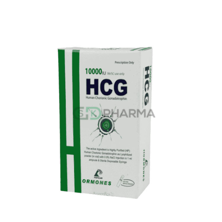 HCG Injection 10000 IU/vial (Human Chorionic Gonadotrophin)