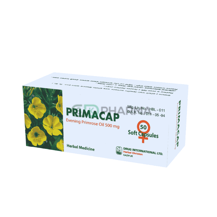 Primacap Capsule 500 mg (Evening primrose oil)