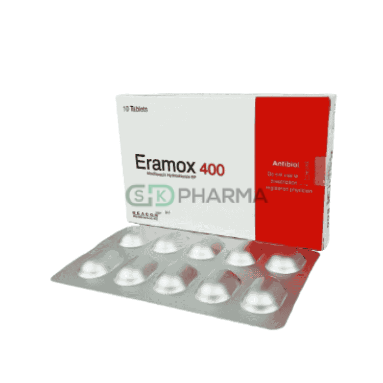 Eramox Tablet 400 mg (Moxifloxacin Hydrochloride (Tablet))