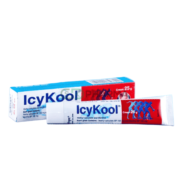 Icykool Cream 15%+10% (Methyl Salicylate + Menthol)