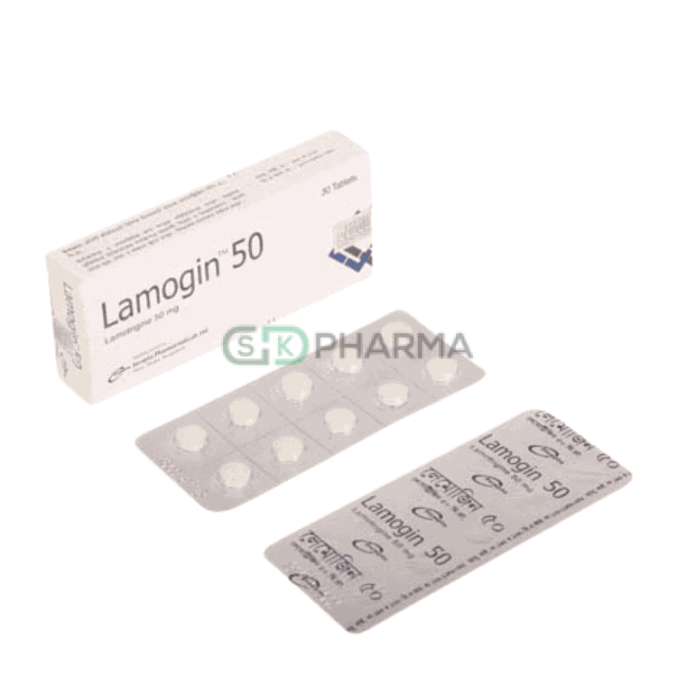 Lamogin Tablet 50 mg (Lamotrigine)