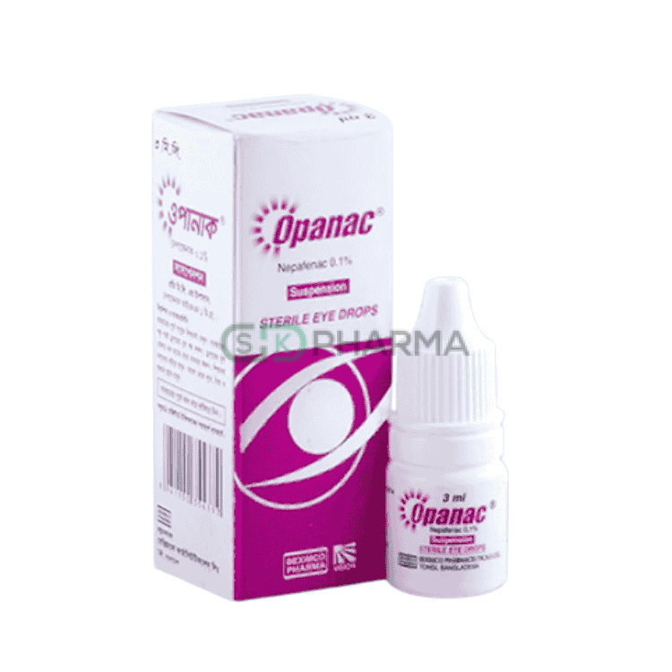 Opanac Suspension 0.10% (Nepafenac)