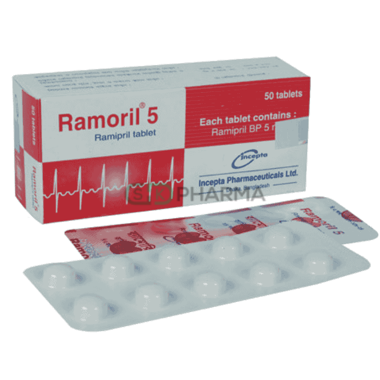 Ramoril Tablet 5 mg (Ramipril)