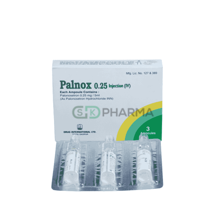 Palnox Injection 0.25 mg/5 ml (Palonosetron)