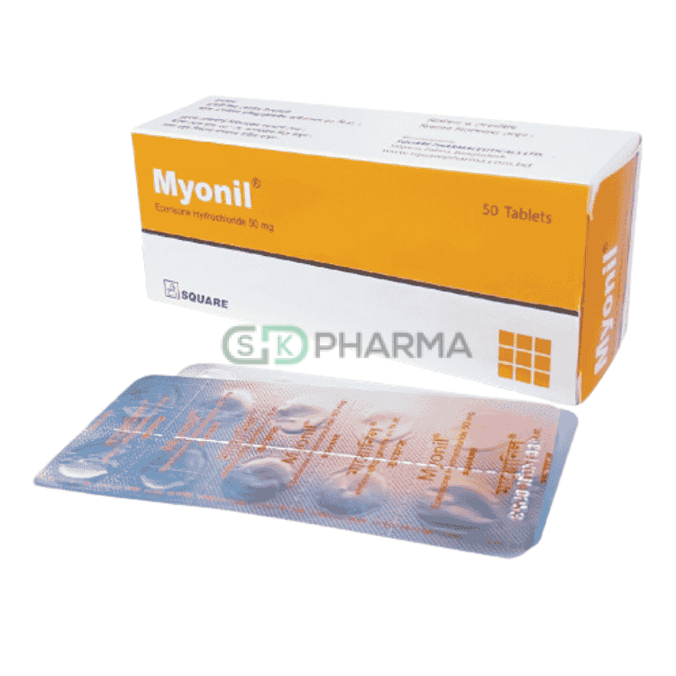 Myonil Tablet 50 mg (Eperisone Hydrochloride)