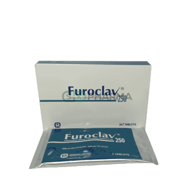 Furoclav Tablet 250 mg+62.5 mg (Cefuroxime Axetil + Clavulanic Acid)