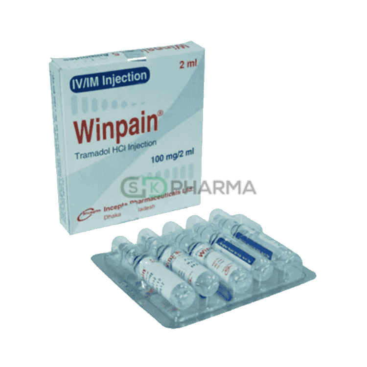 Winpain Injection 100 mg/2 ml (Tramadol Hydrochloride)