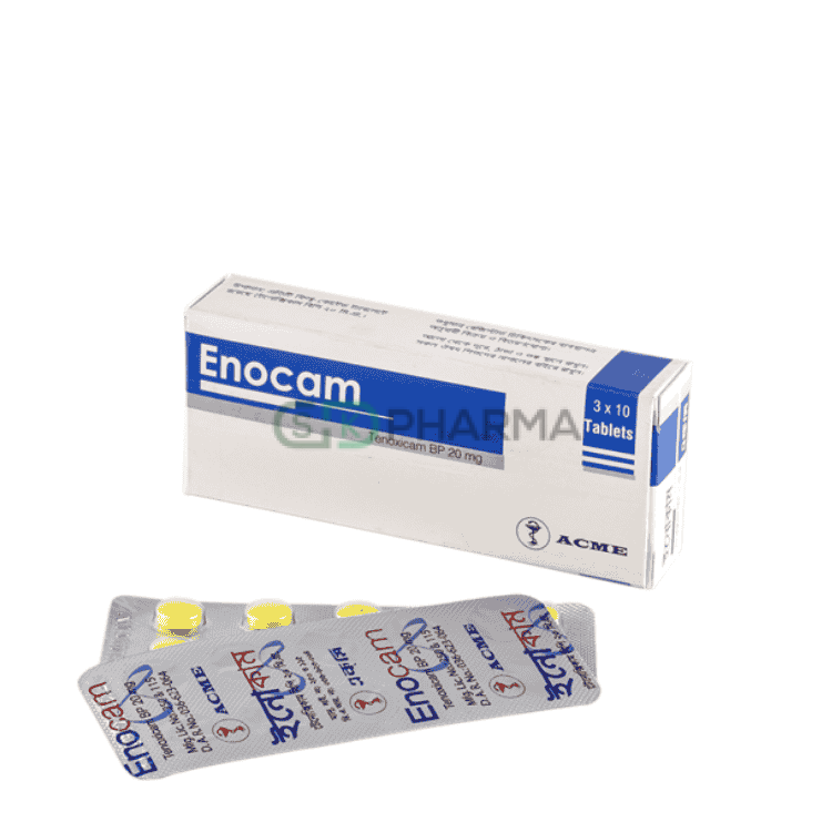 Enocam Tablet 20 mg (Tenoxicam)