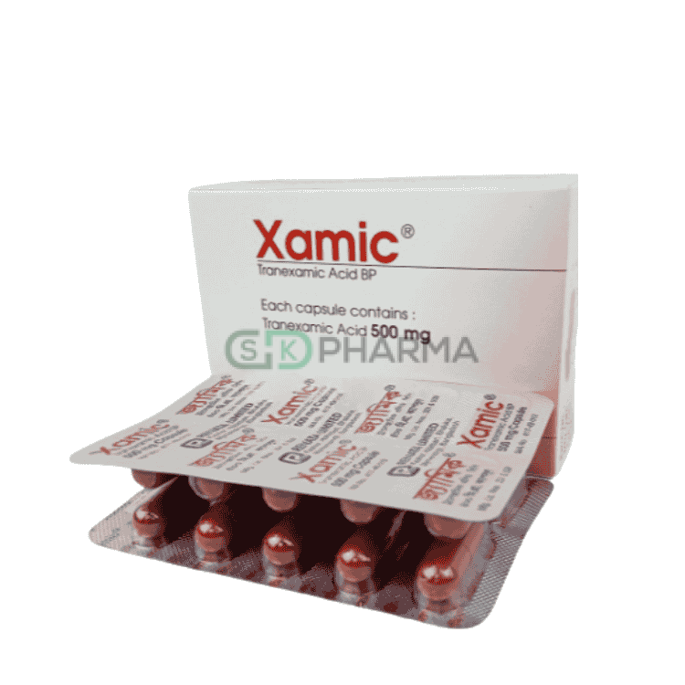 Xamic Capsule 500 mg (Tranexamic Acid)