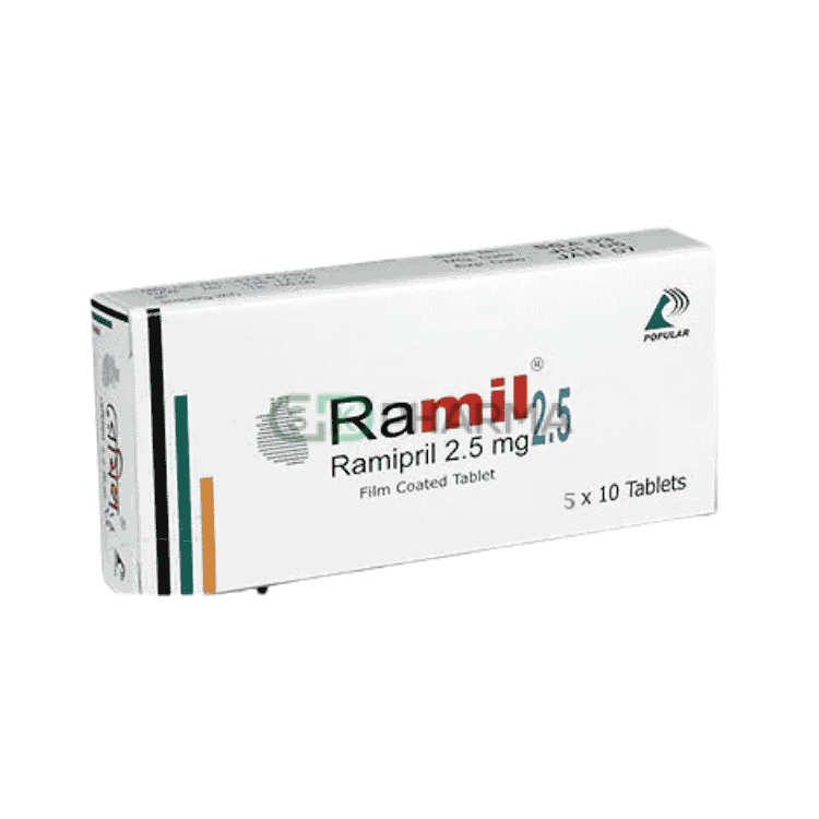 Ramil Tablet 2.5 mg (Ramipril)