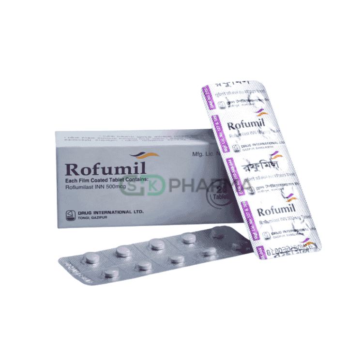 Rofumil Tablet 500 mcg (Roflumilast (Tablet))