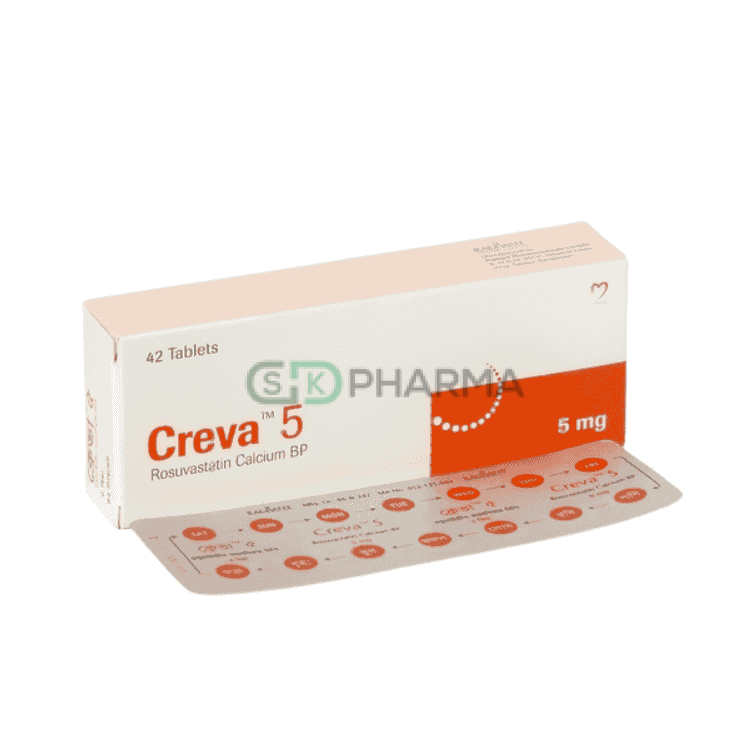 Creva Tablet 5 mg (Rosuvastatin Calcium)