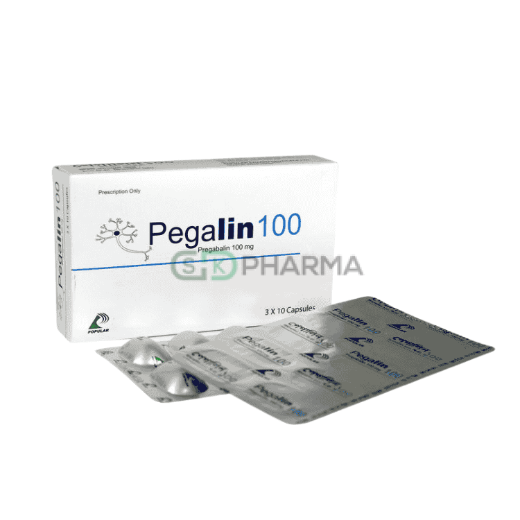 Pegalin Capsule 100 mg (Pregabalin)