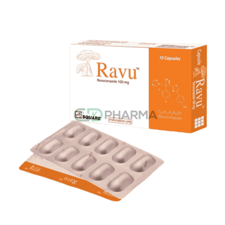 Ravu Capsule 100 mg (Ravuconazole)