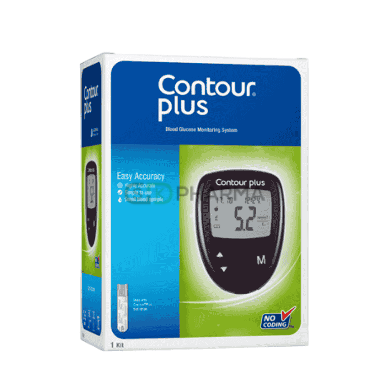 Contour Plus Meter (Glucometer Blood glucose monitoring device)