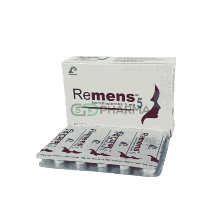 Remens Tablet 5 mg (Norethisterone Acetate)