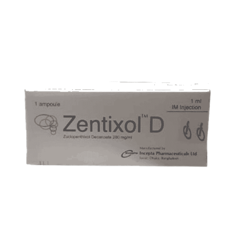 Zentixol D Injection 200 mg/ml (Zuclopenthixol)