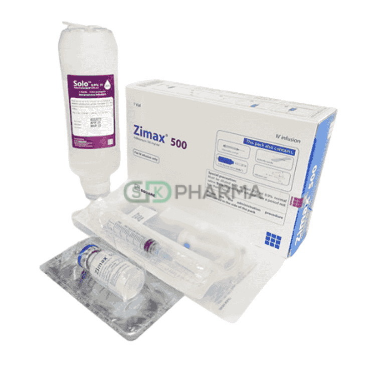 Zimax Injection 500 mg/vial (Azithromycin Dihydrate)