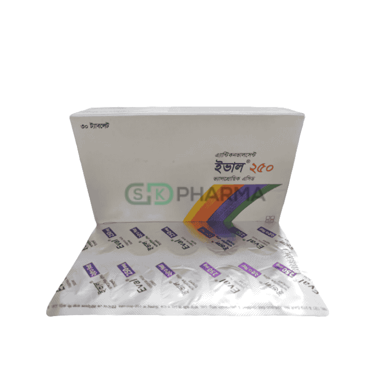 Eval Tablet 250 mg (Sodium Valproate)