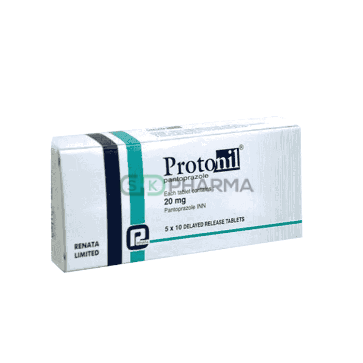 Protonil Tablet 20 mg (Pantoprazole Sodium)