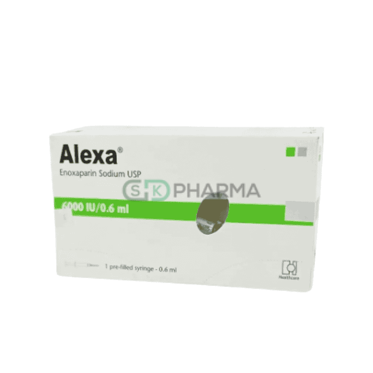 Alexa Injection 6000 Anti-Xa IU/0.6 ml (Enoxaparin Sodium)