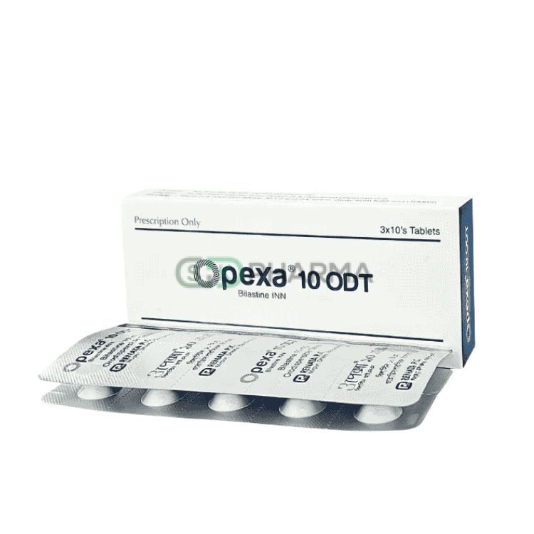 Opexa ODT Tablet 10 mg (Bilastine)