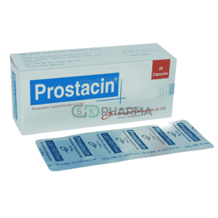 Prostacin Capsule 0.4 mg (Tamsulosin Hydrochloride)