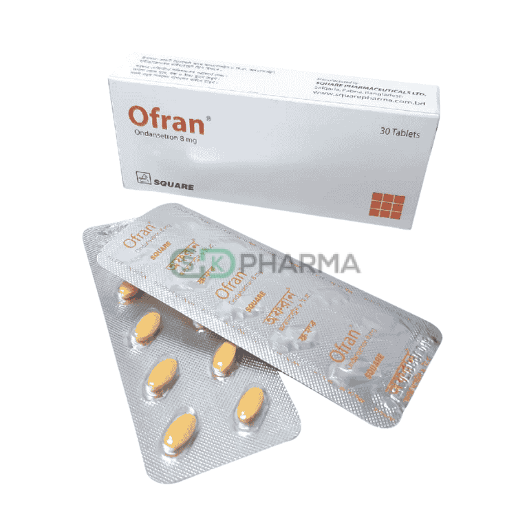 Ofran Tablet 8 mg (Ondansetron)