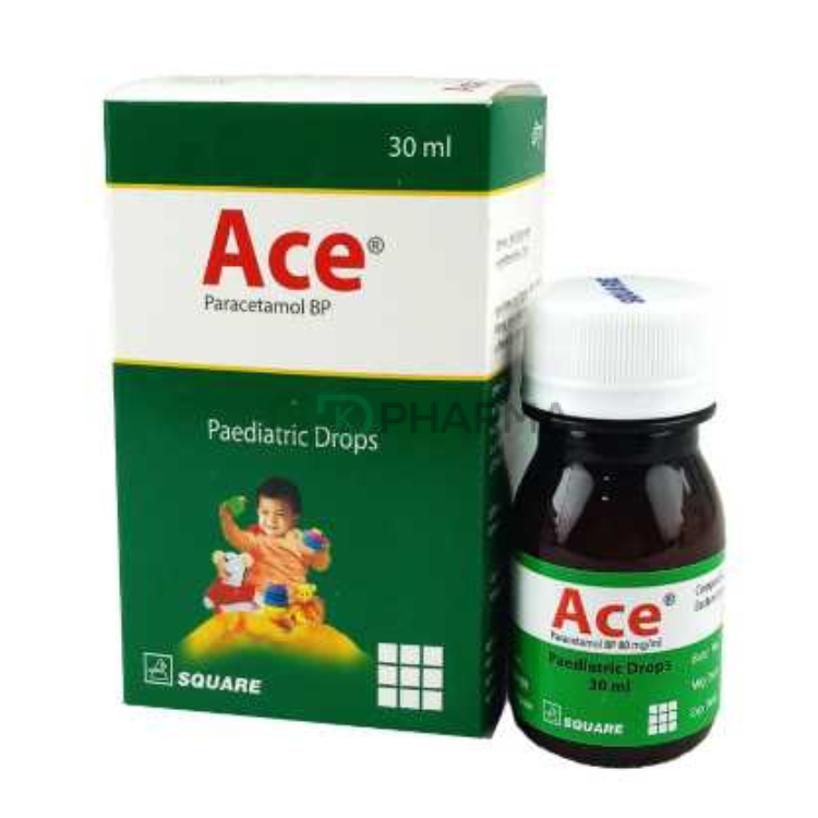 Ace Pediatric Drop 80 mg/ml (Paracetamol)