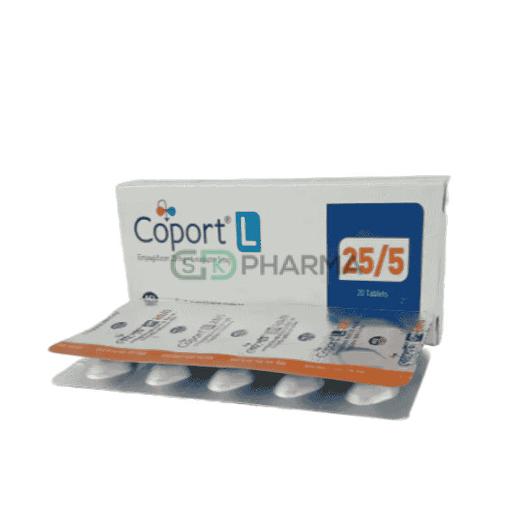 Coport L Tablet 25 mg+5 mg (Empagliflozin + Linagliptin)