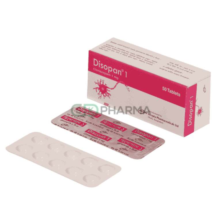 Disopan Tablet 1 mg (Clonazepam)
