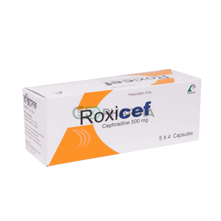 Roxicef Capsule 500 mg (Cephradine)