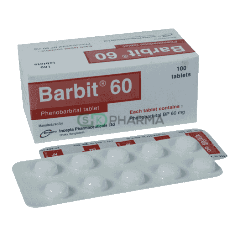 Barbit Tablet 60 mg (Phenobarbital)