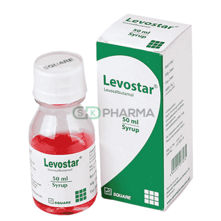 Levostar Syrup 1 mg/5 ml (Levosalbutamol (Oral))