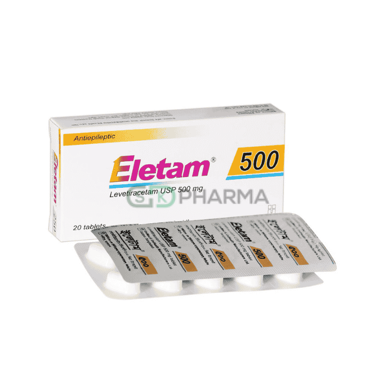Eletam Tablet 500 mg (Levetiracetam)