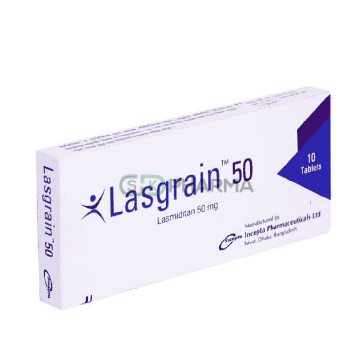 Lasgrain Tablet 50 mg (Lasmiditan Hemisuccinate)