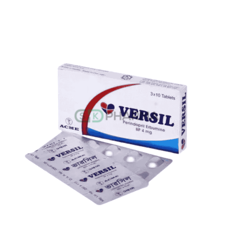 Versil Tablet 4 mg (Perindopril Arginine)