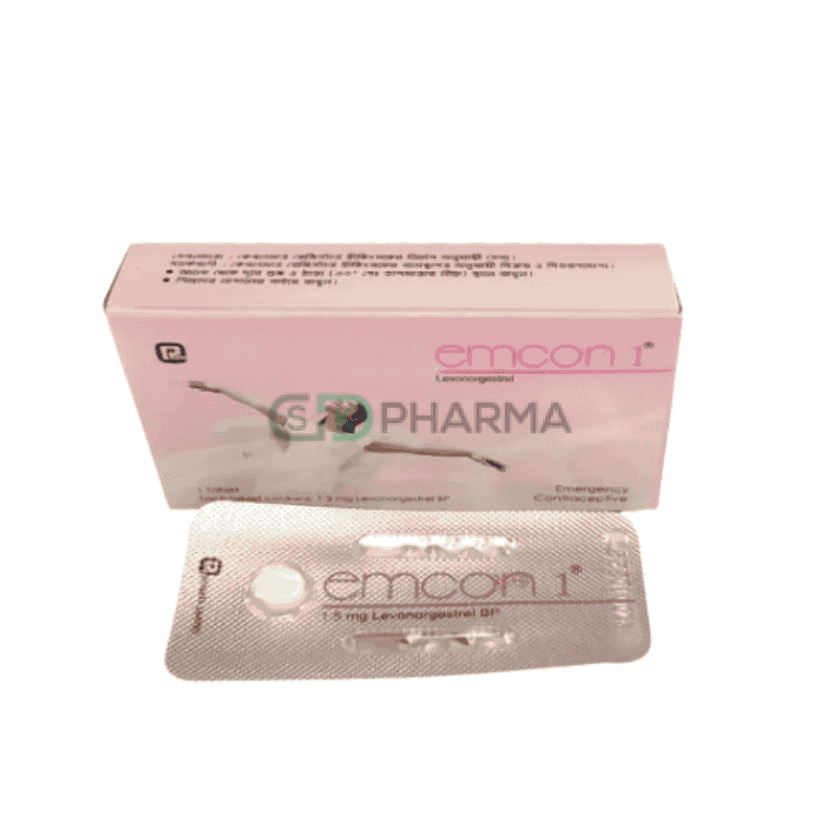 Emcon 1 Tablet 1.5 mg (Levonorgestrel [Emergency contraceptive pill])