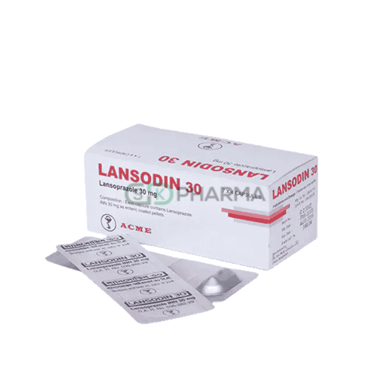 Lansodin Capsule 30 mg (Lansoprazole)