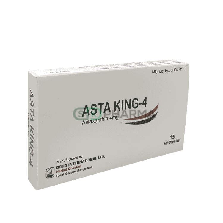 Asta King Capsule 4 mg (Astaxanthin)