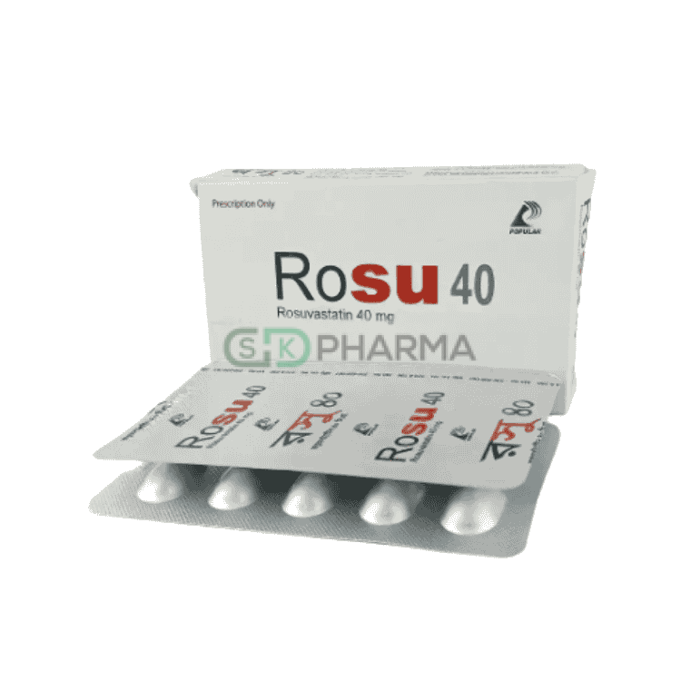 Rosu Tablet 40 mg (Rosuvastatin Calcium)