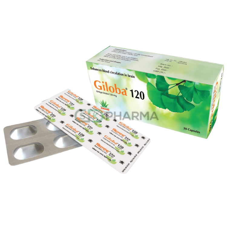Giloba Capsule 120 mg (Ginkgo Biloba)