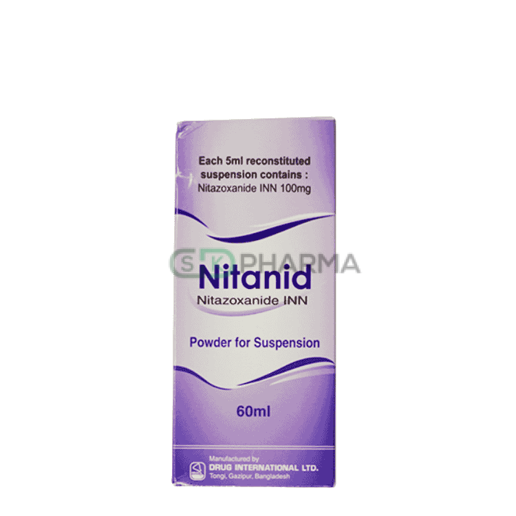 Nitanid Suspension 100 mg/5 ml (Nitazoxanide)