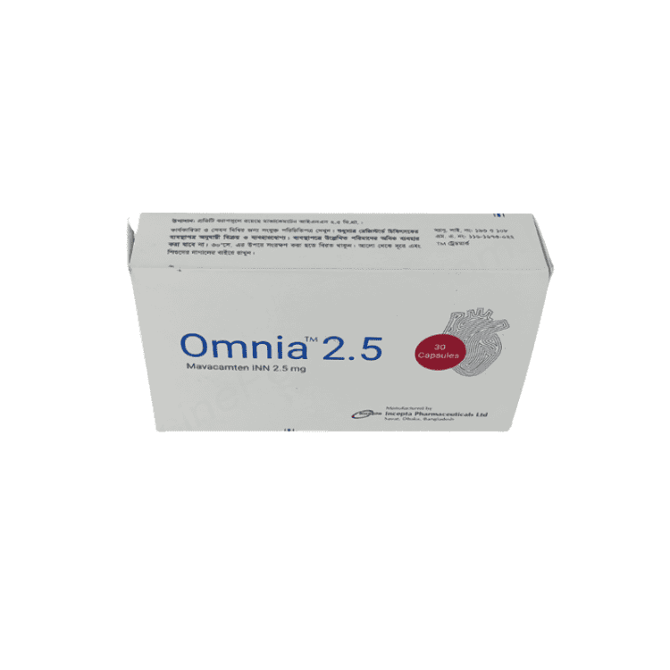 Omnia Capsule 2.5 mg (Mavacamten)