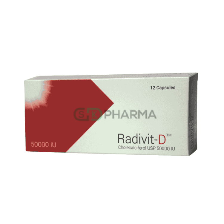 Radivit-D Capsule 50000 IU (Cholecalciferol [Vitamin D3])