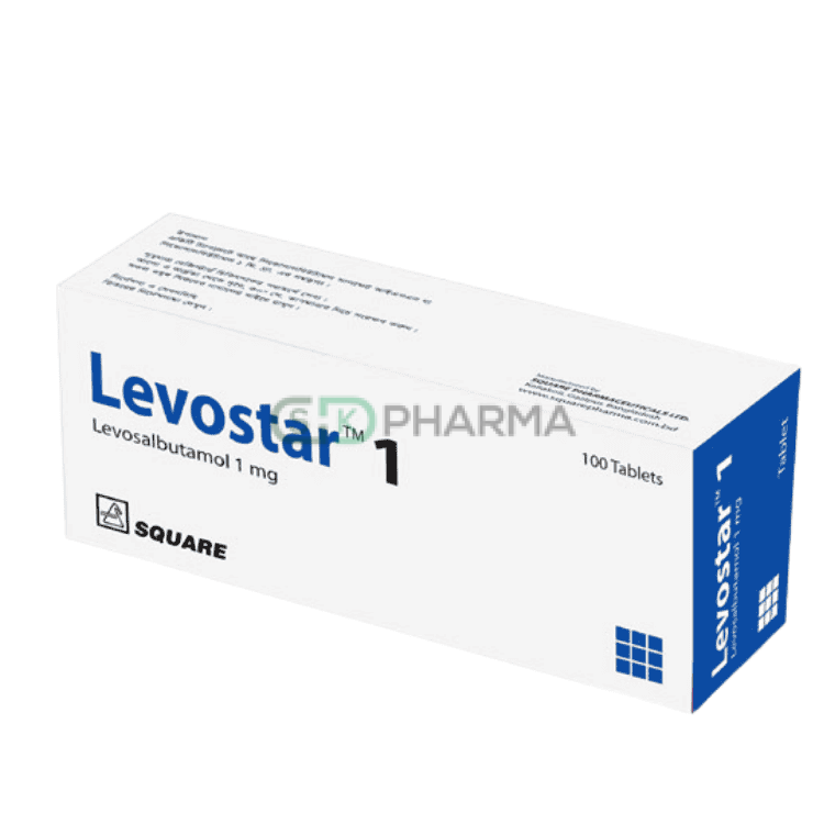 Levostar Tablet 1 mg (Levosalbutamol (Oral))