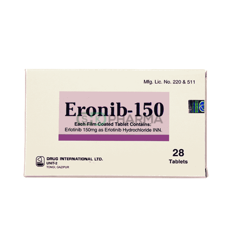 Eronib Tablet 150 mg (Erlotinib)