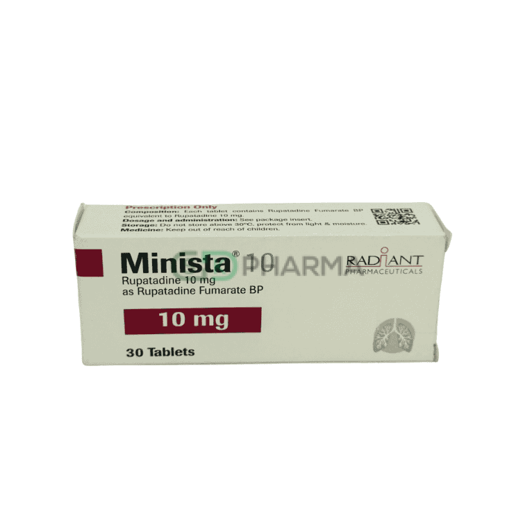 Minista Tablet 10 mg (Rupatadine Fumarate)